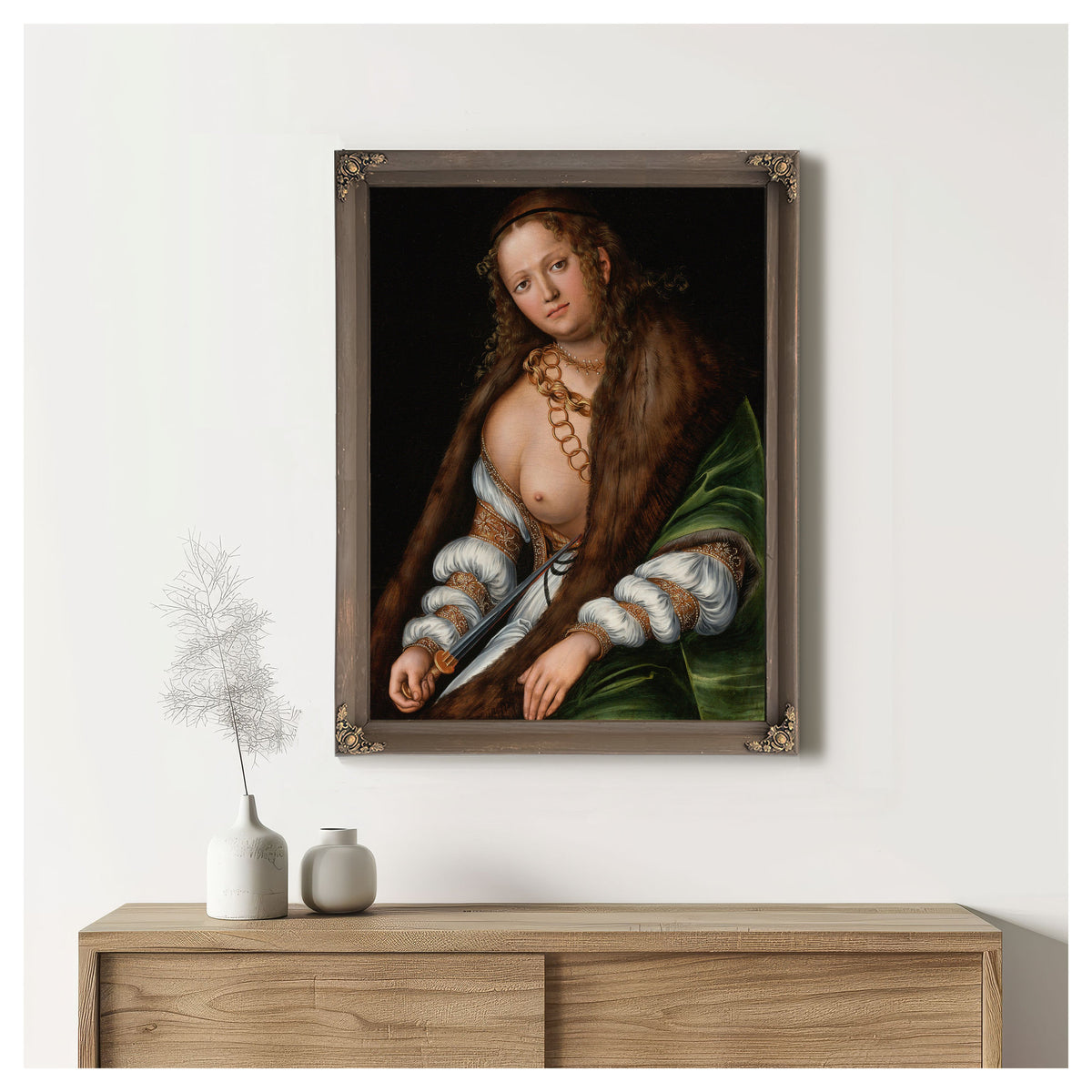Lucretia 3 By Lucas Cranach the Elder