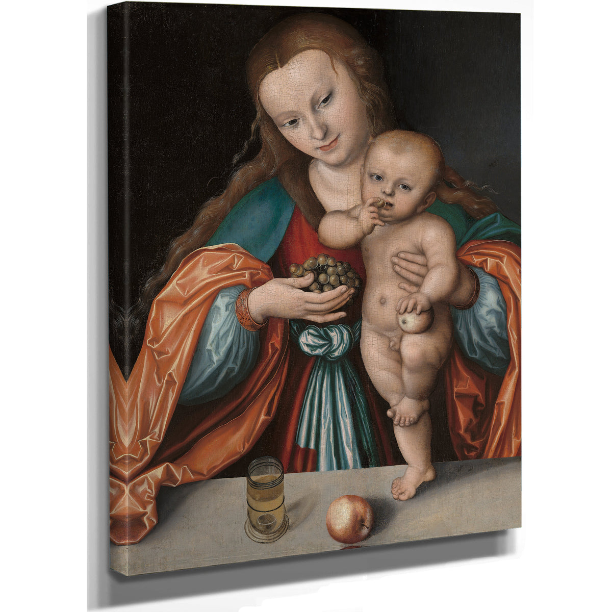 Madonna Child Probably C Or After By Lucas Cranach the Elder