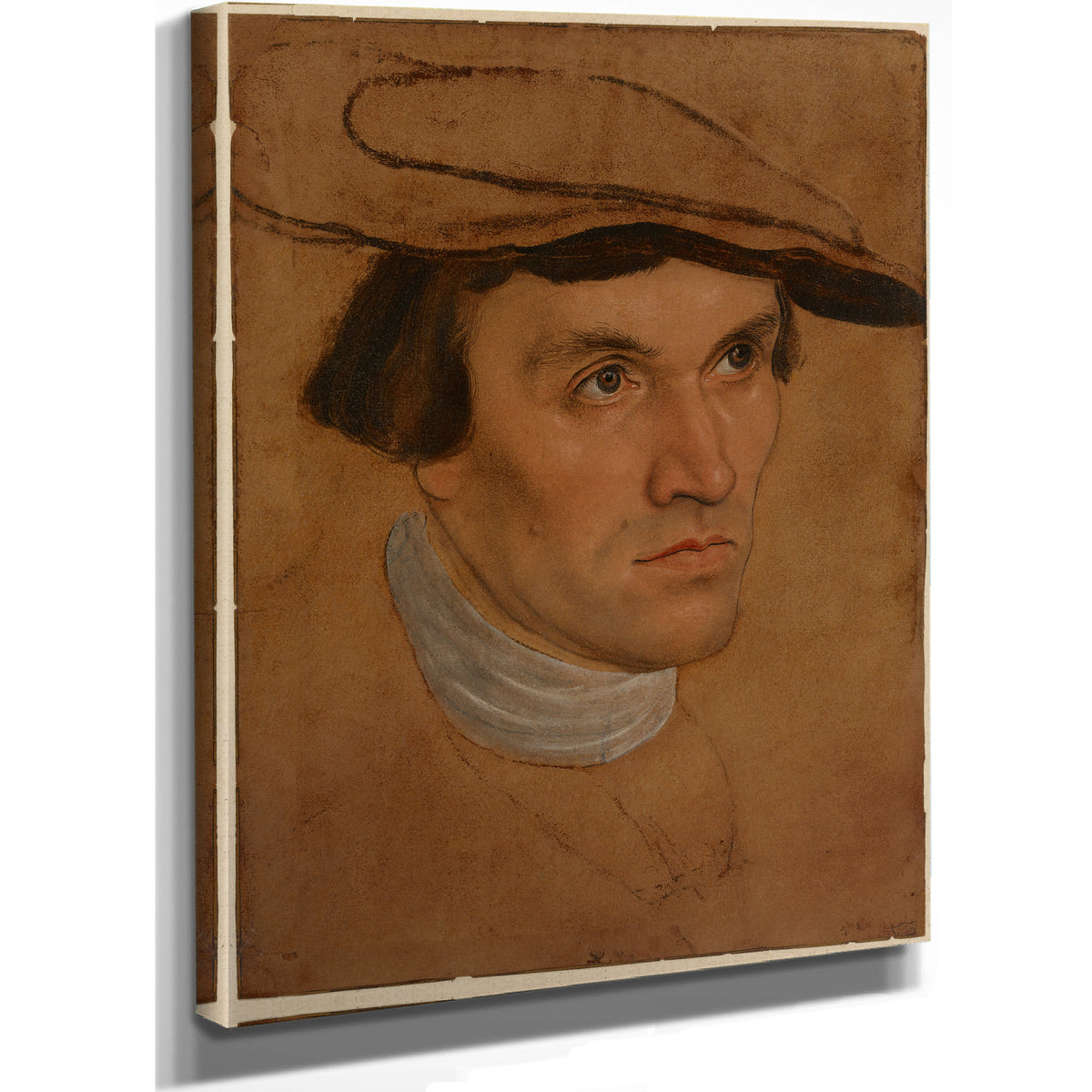 Portrait a Man About By Lucas Cranach the Elder