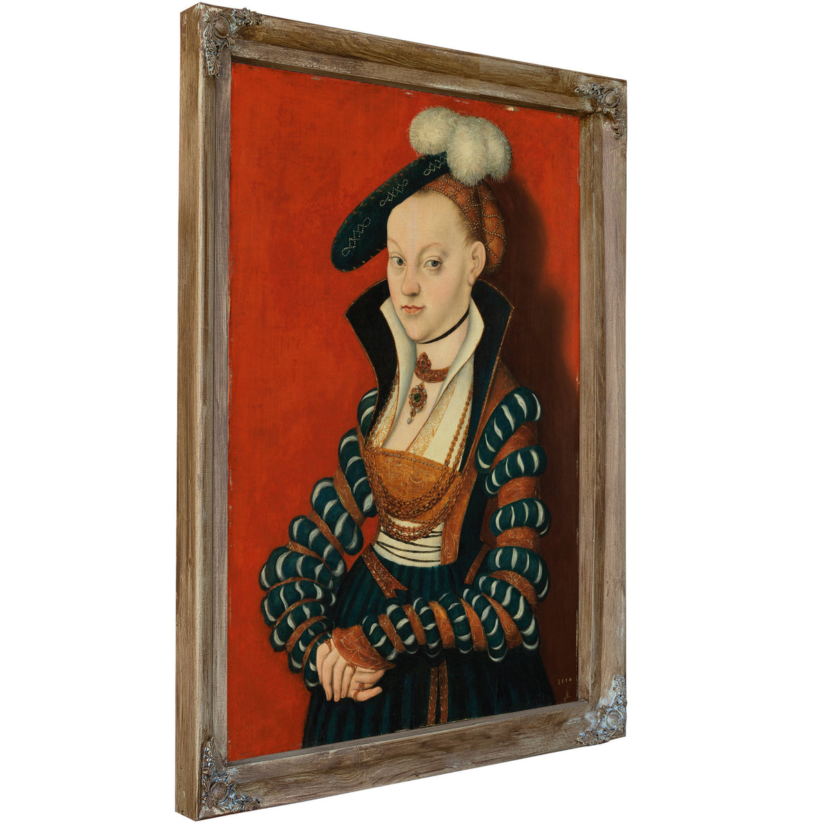 Portrait Christiane Eulenau By Lucas Cranach the Elder