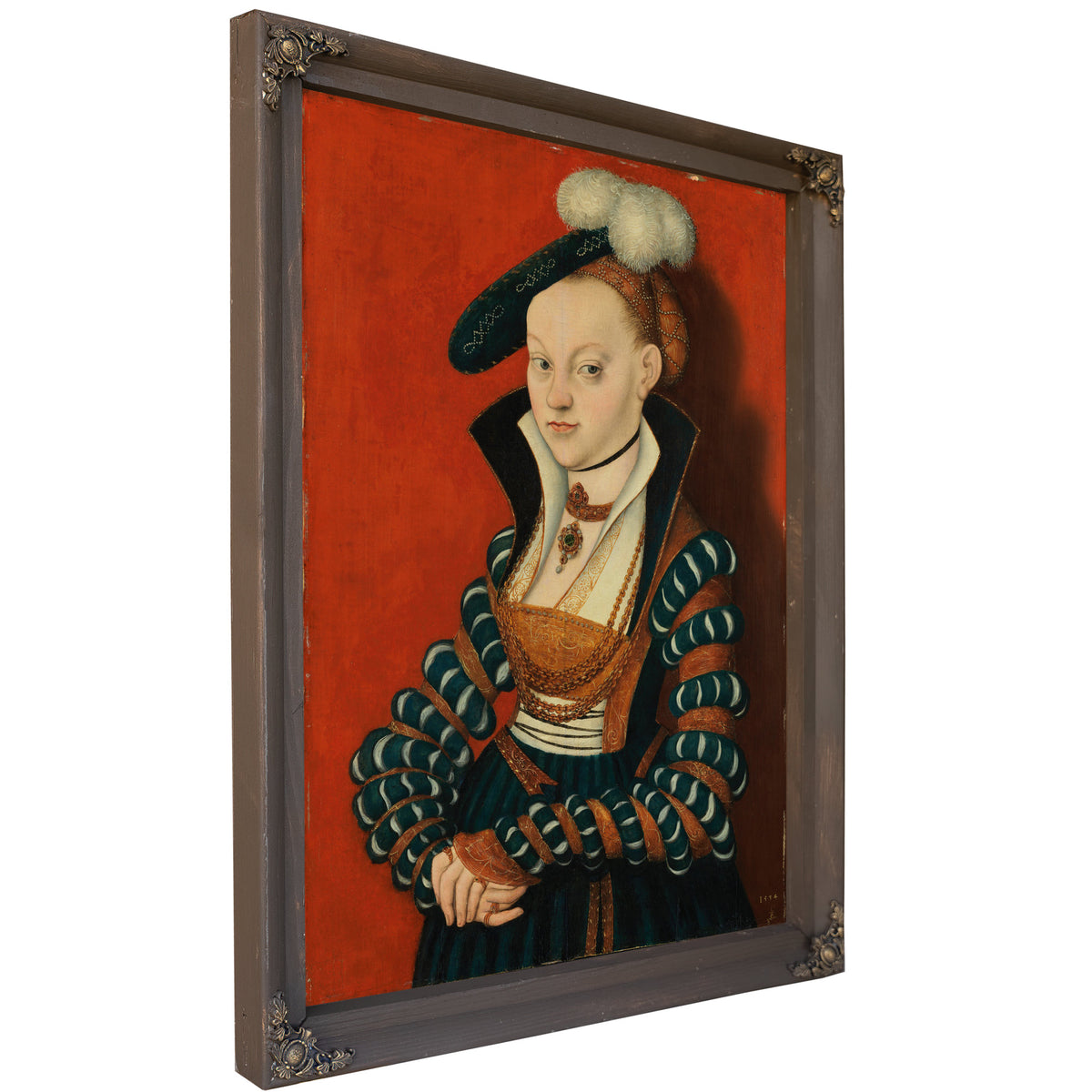 Portrait Christiane Eulenau By Lucas Cranach the Elder