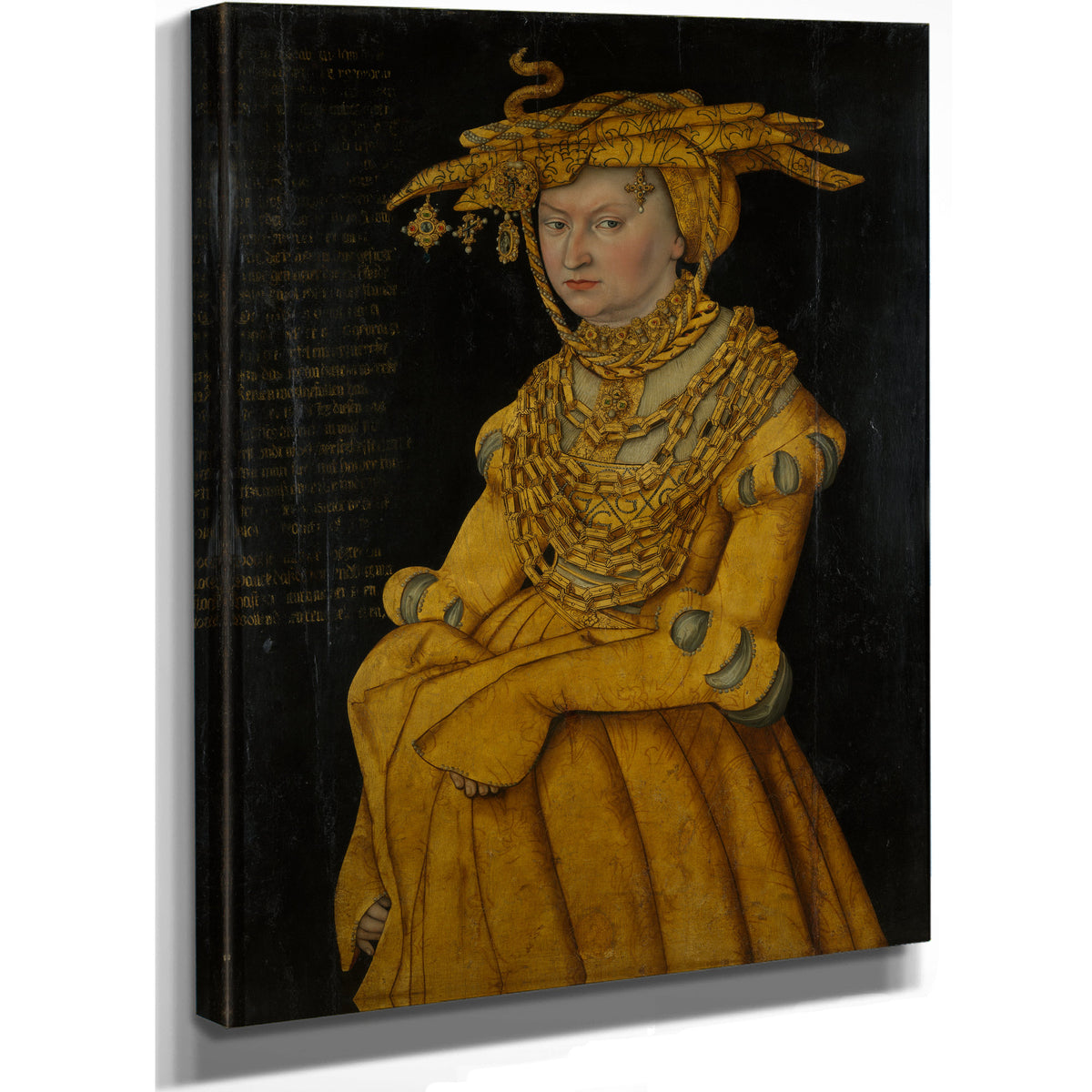Portrait the Duchess Catherine By Lucas Cranach the Elder