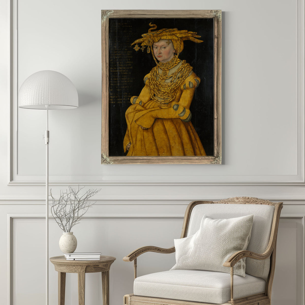 Portrait the Duchess Catherine By Lucas Cranach the Elder