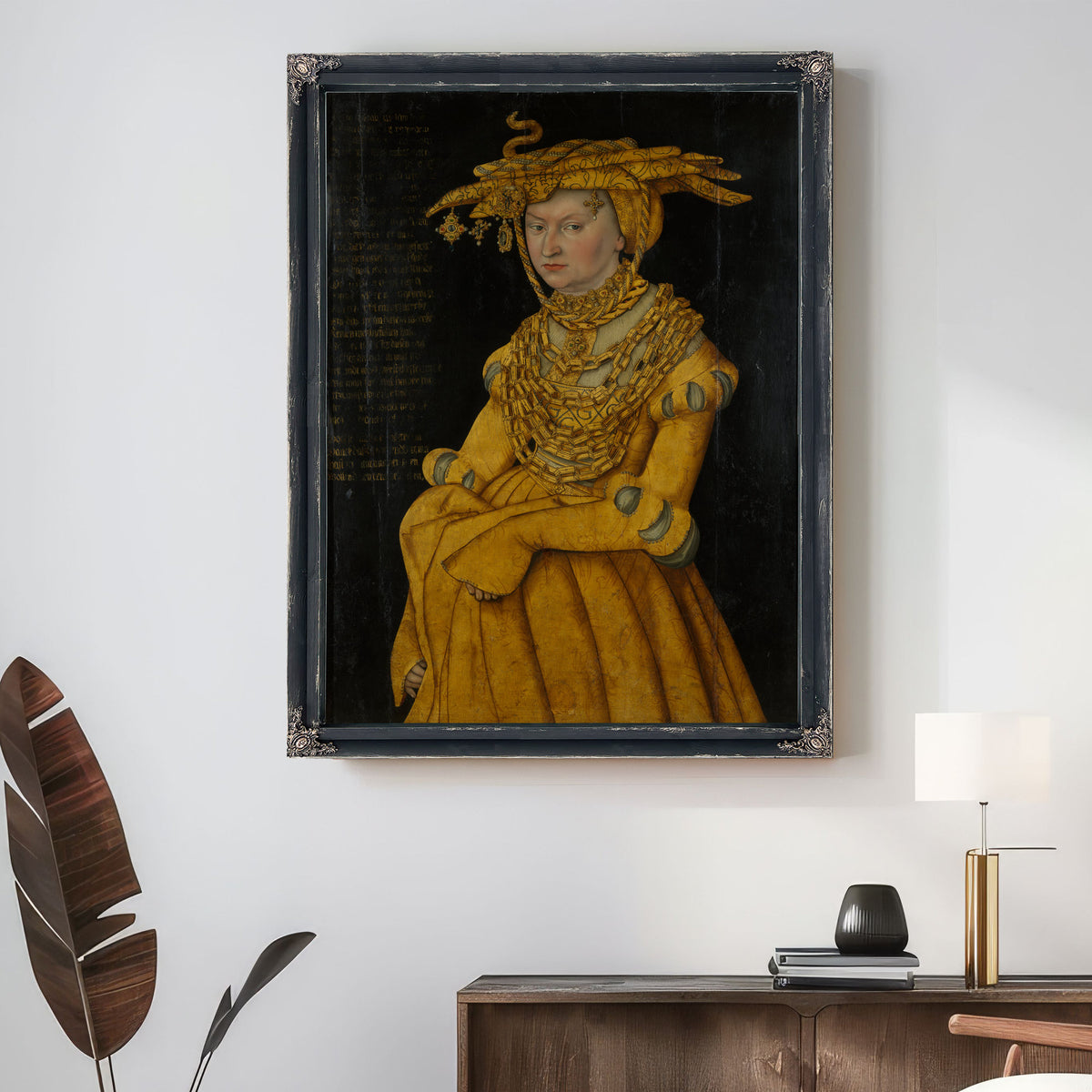 Portrait the Duchess Catherine By Lucas Cranach the Elder