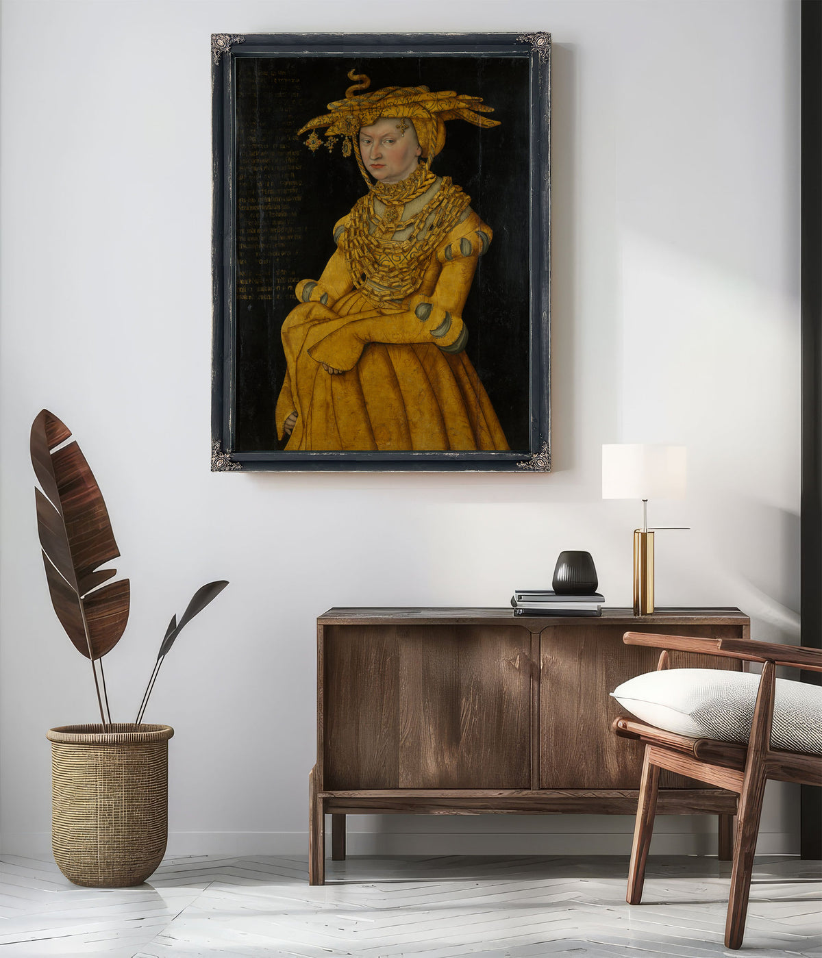 Portrait the Duchess Catherine By Lucas Cranach the Elder