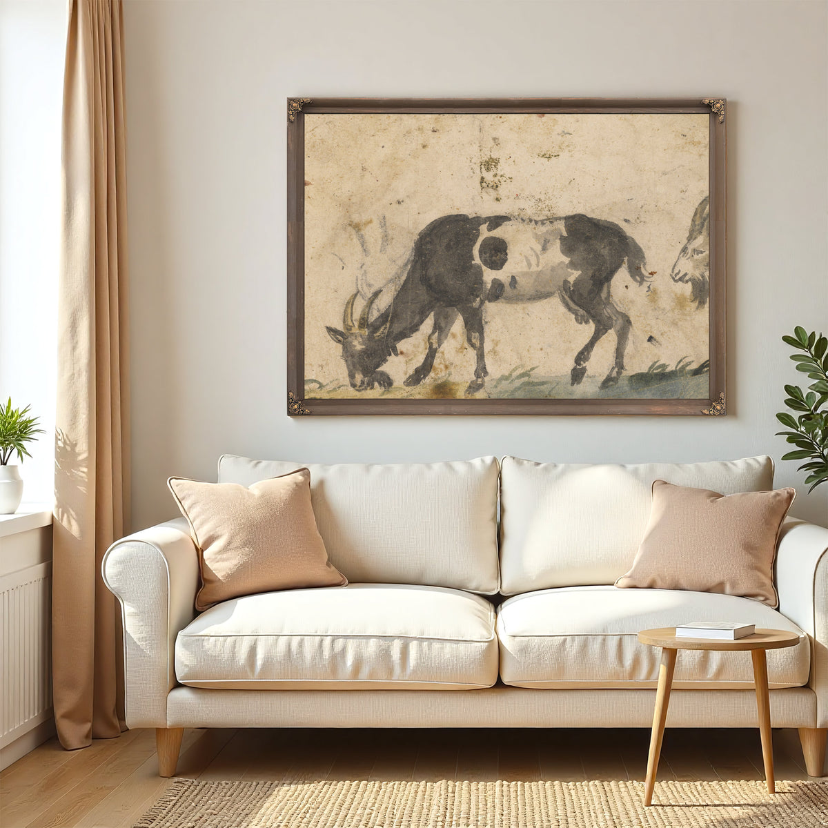 Study Goats About By The Elder