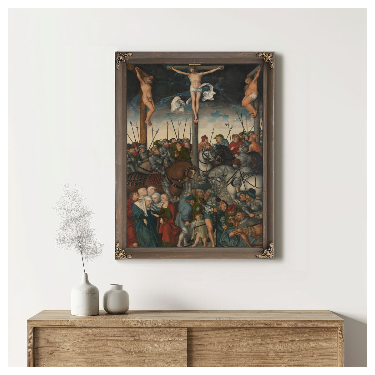 The Crucifixion By Lucas Cranach the Elder