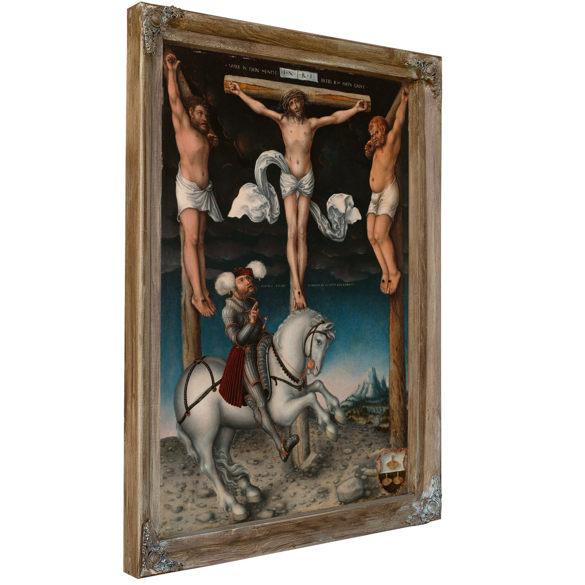 The Crucifixion the Converted By Lucas Cranach the Elder