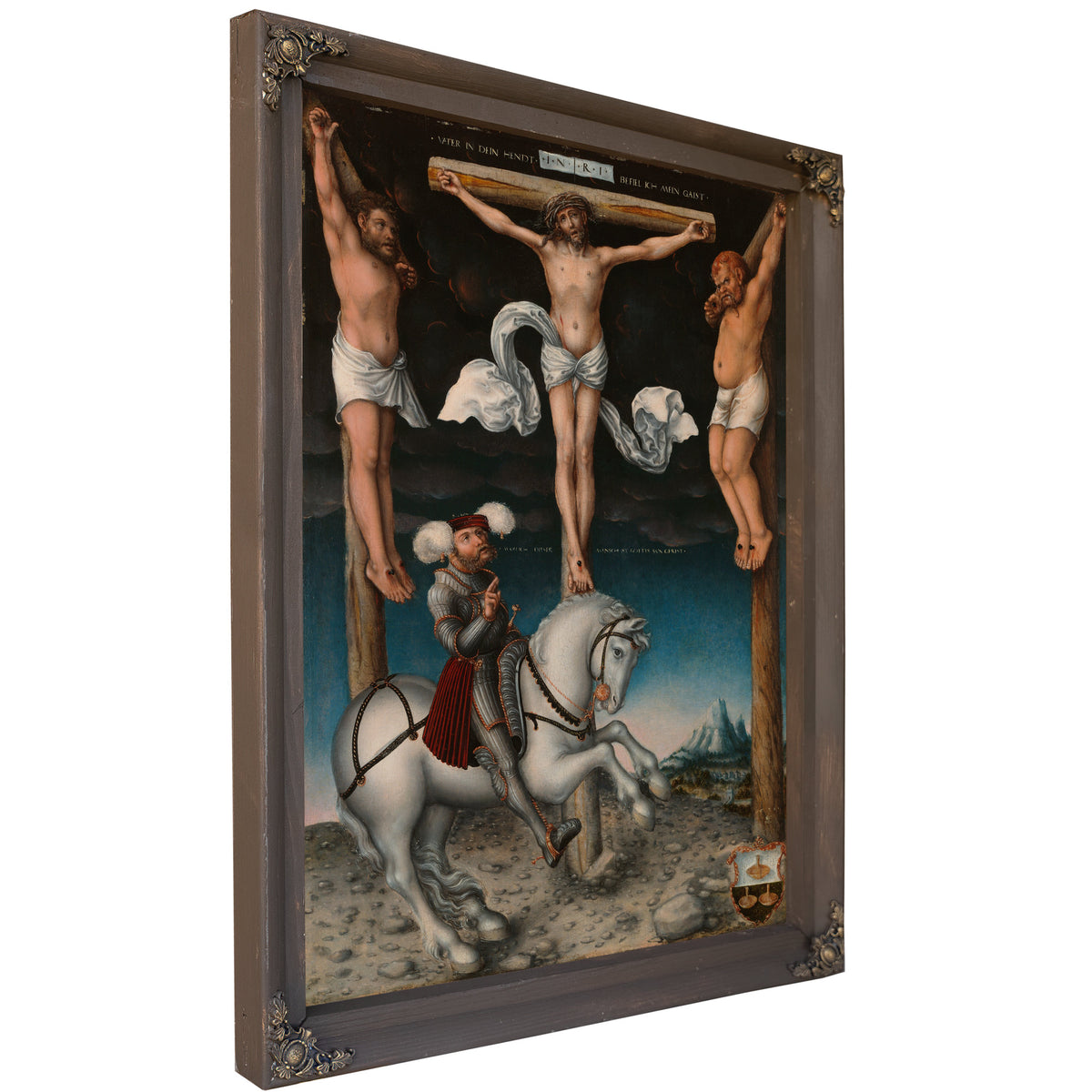 The Crucifixion the Converted By Lucas Cranach the Elder