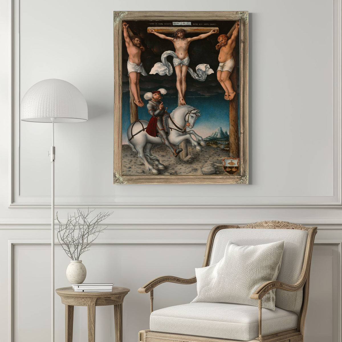 The Crucifixion the Converted By Lucas Cranach the Elder