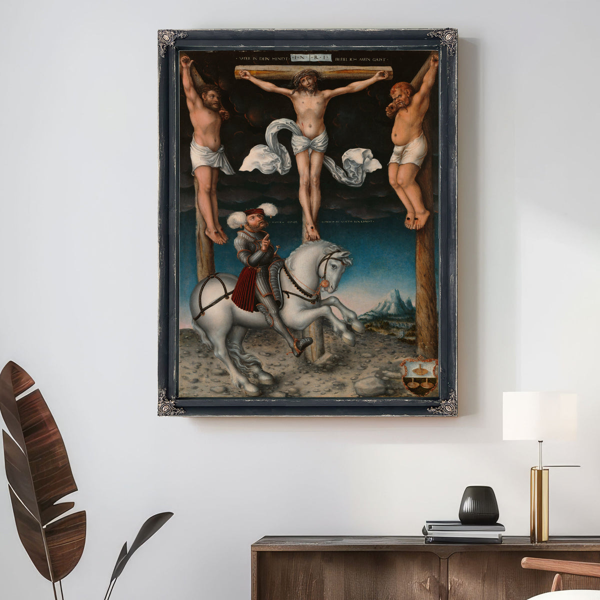 The Crucifixion the Converted By Lucas Cranach the Elder