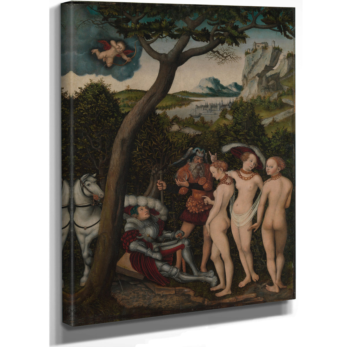 The Judgment Paris By Lucas Cranach the Elder