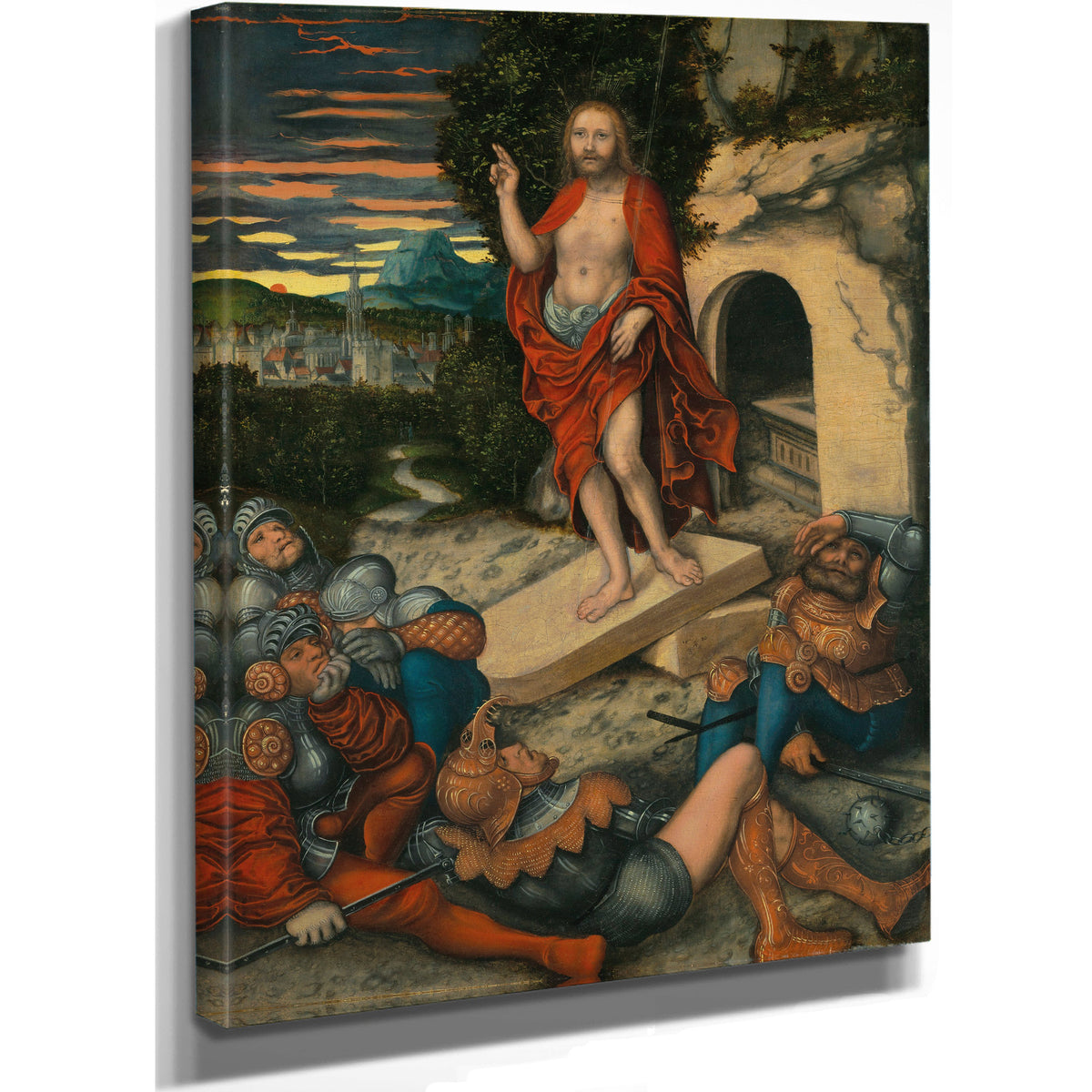 The Resurrection By Lucas Cranach the Elder