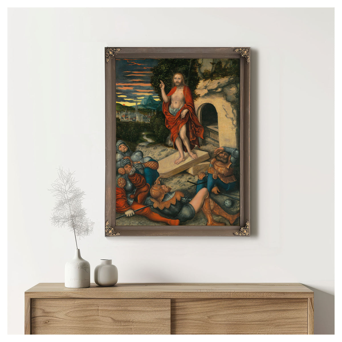The Resurrection By Lucas Cranach the Elder
