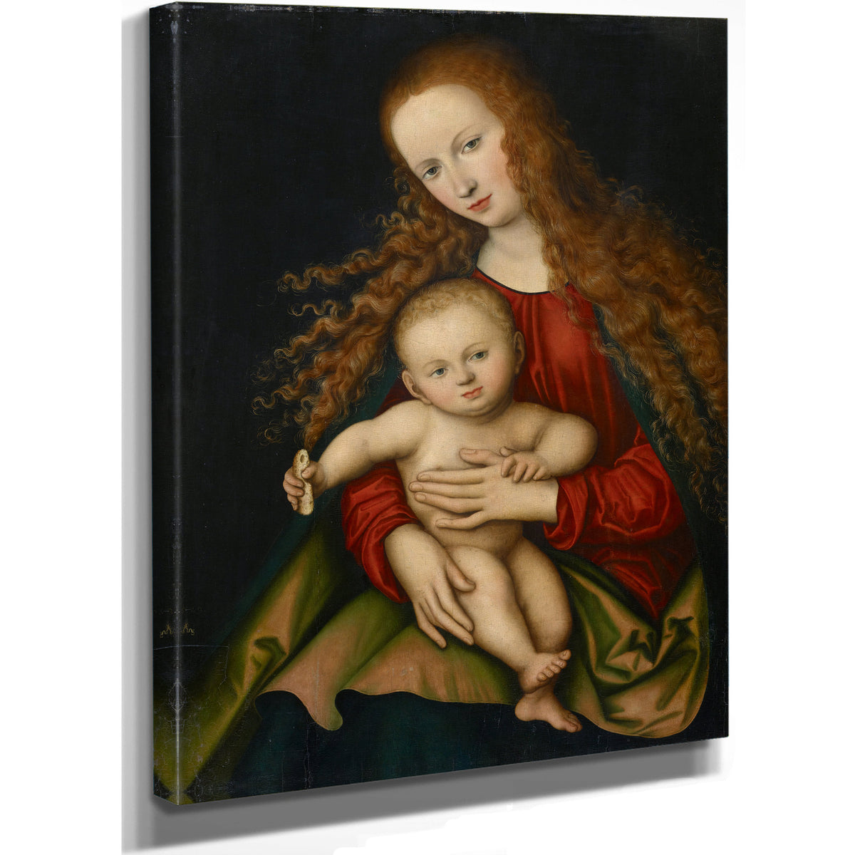 Virgin Child 02 By Lucas Cranach the Elder