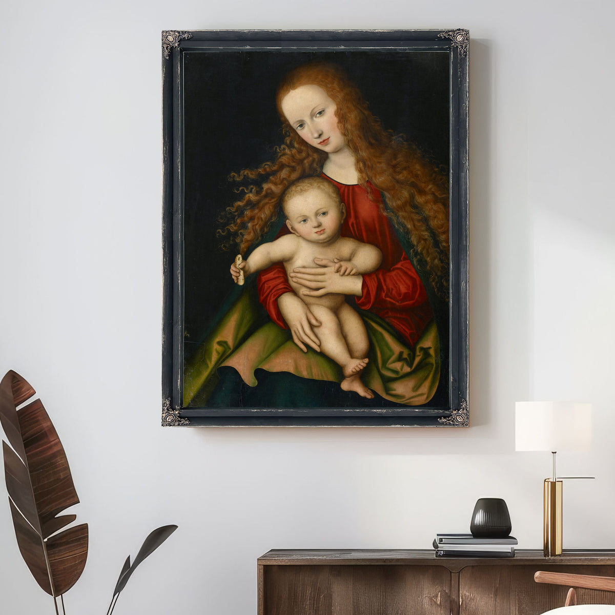 Virgin Child 02 By Lucas Cranach the Elder