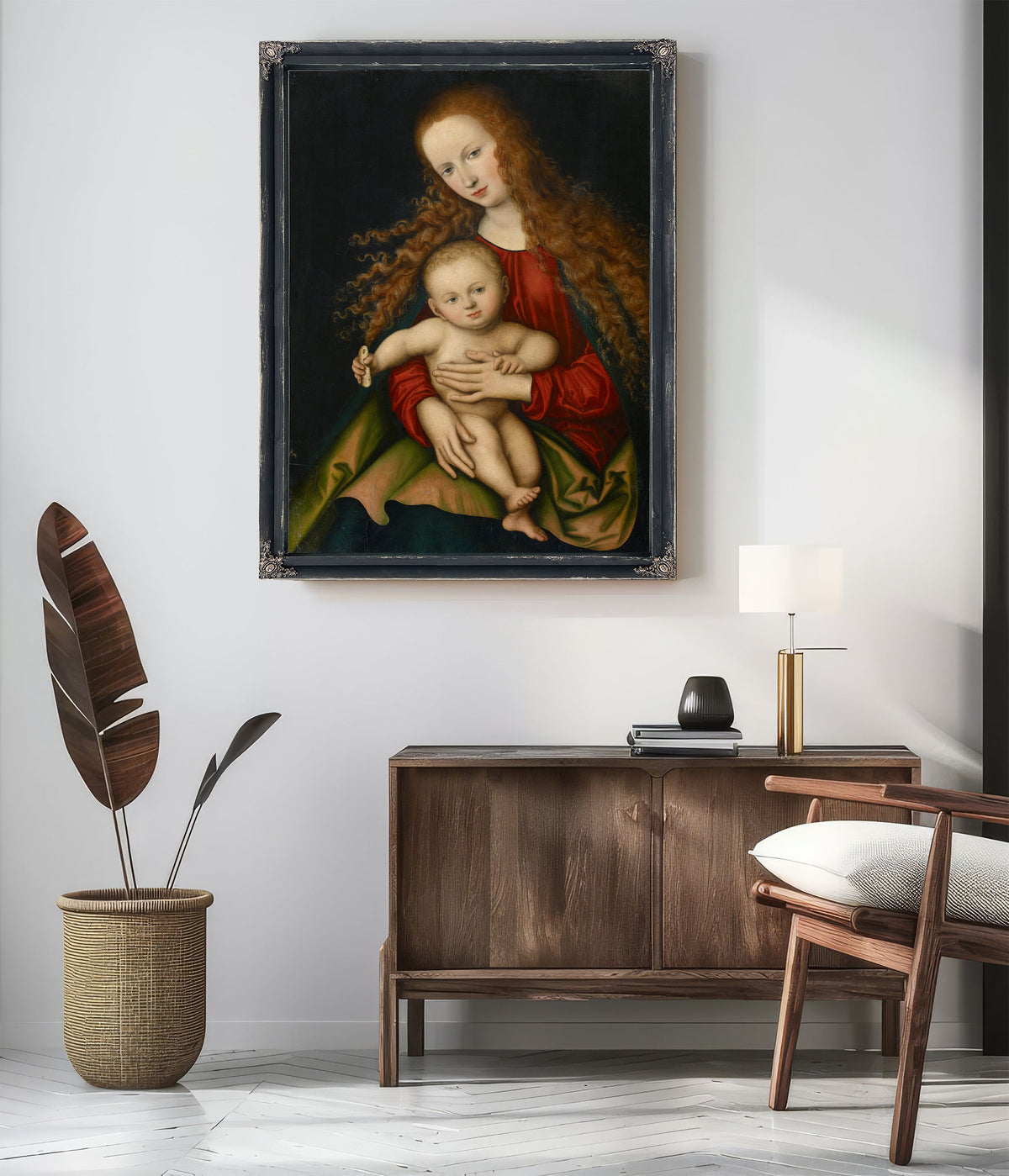 Virgin Child 02 By Lucas Cranach the Elder