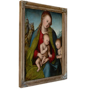 Virgin Mary the Child Saint John By Lucas Cranach the Elder