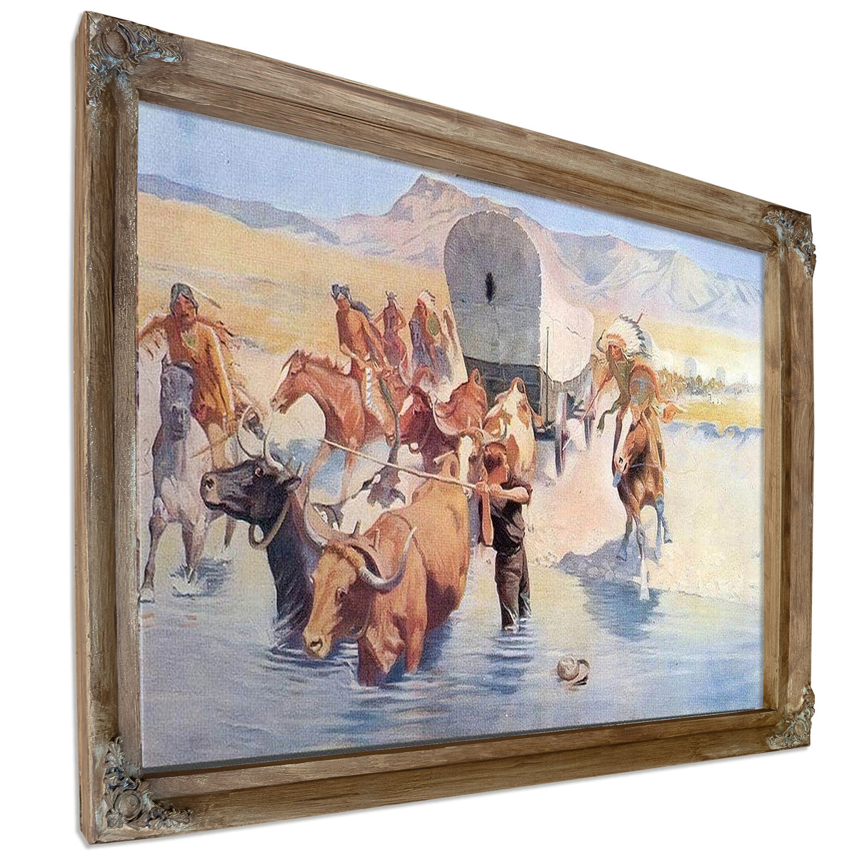 The Emigrants By Frederic Remington