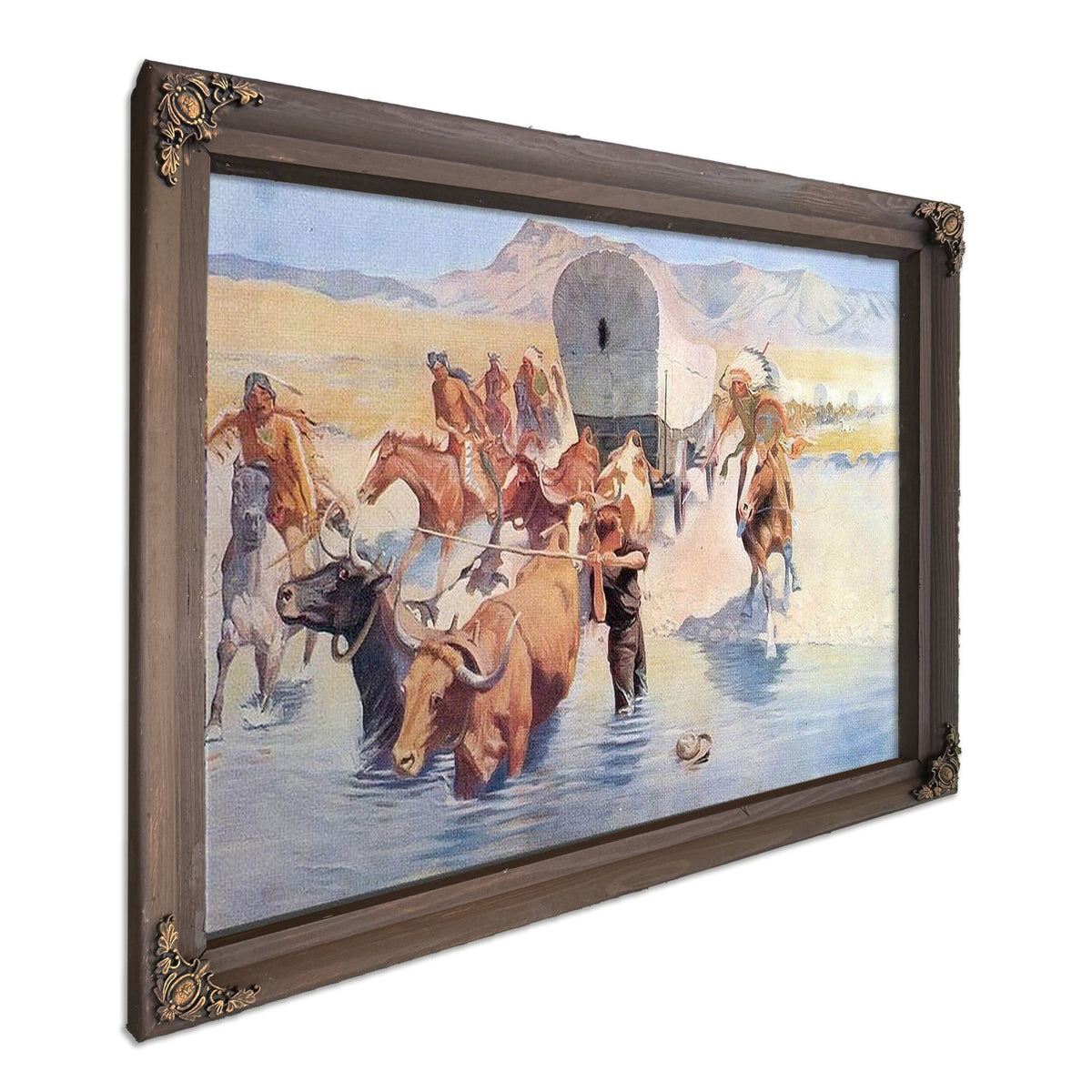 The Emigrants By Frederic Remington