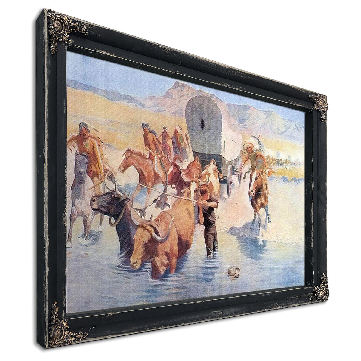 The Emigrants By Frederic Remington