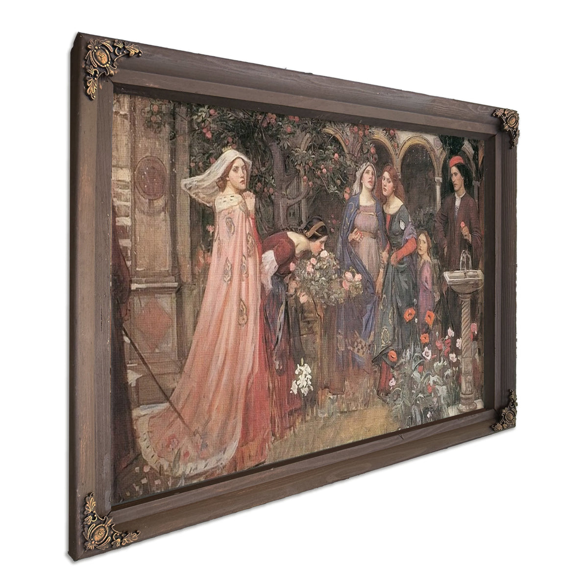 The Enchanted Garden By John Waterhouse