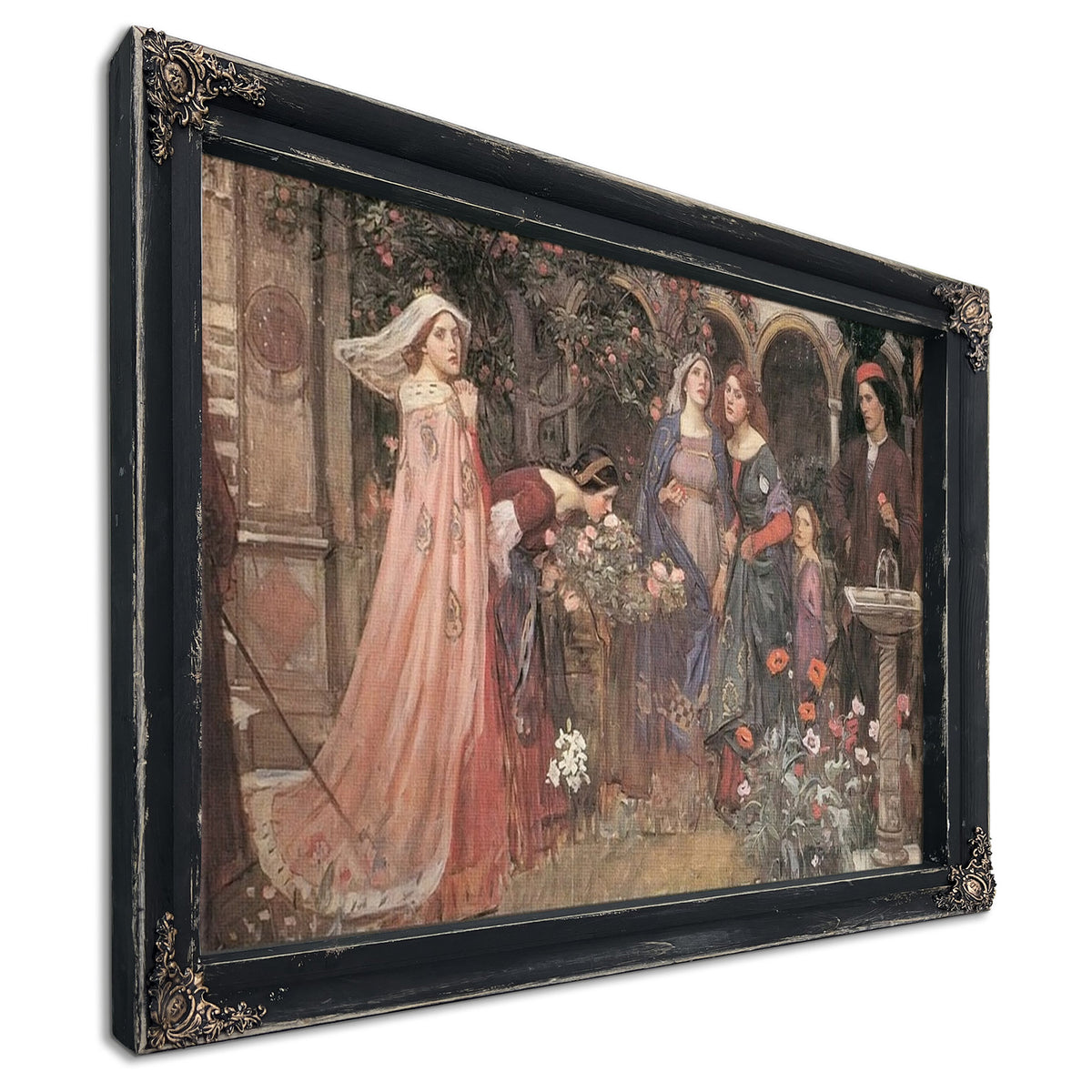 The Enchanted Garden By John Waterhouse
