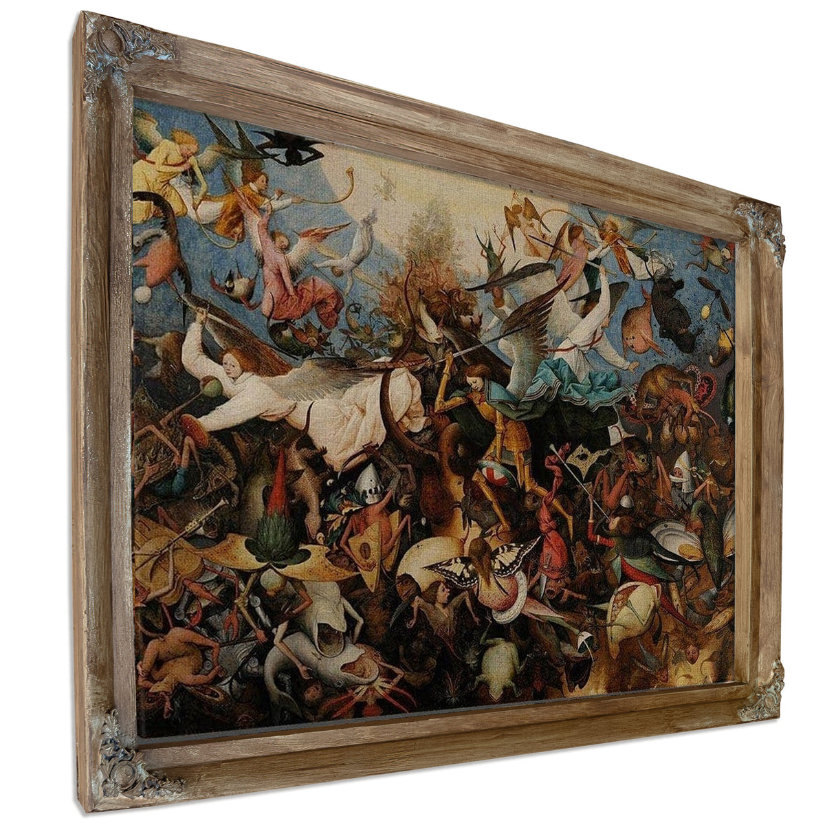 The Fall Of The Rebel Angels 1562 117X162Cm Royal Museums Of Fine Arts In Belgium By The Elder