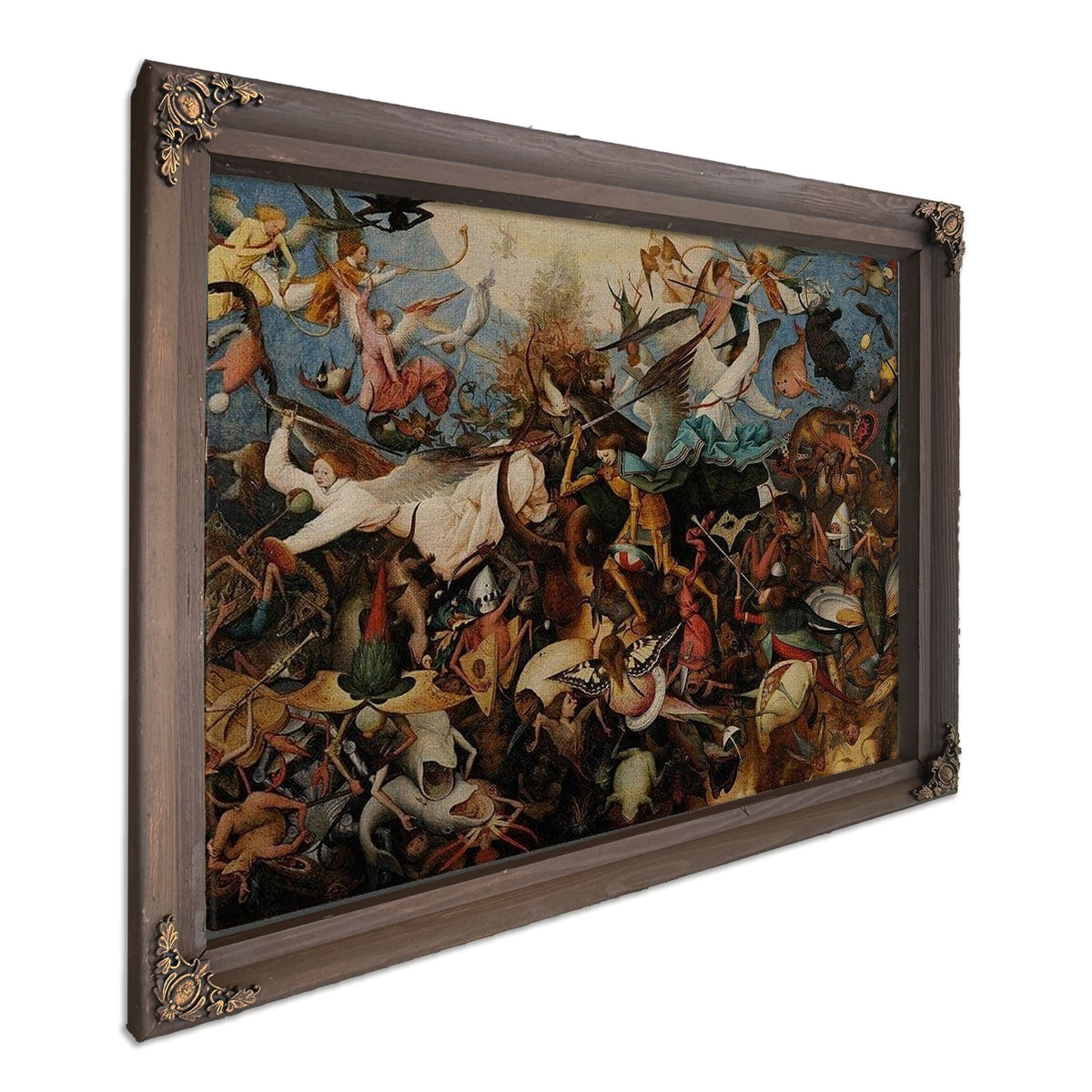 The Fall Of The Rebel Angels 1562 117X162Cm Royal Museums Of Fine Arts In Belgium By The Elder