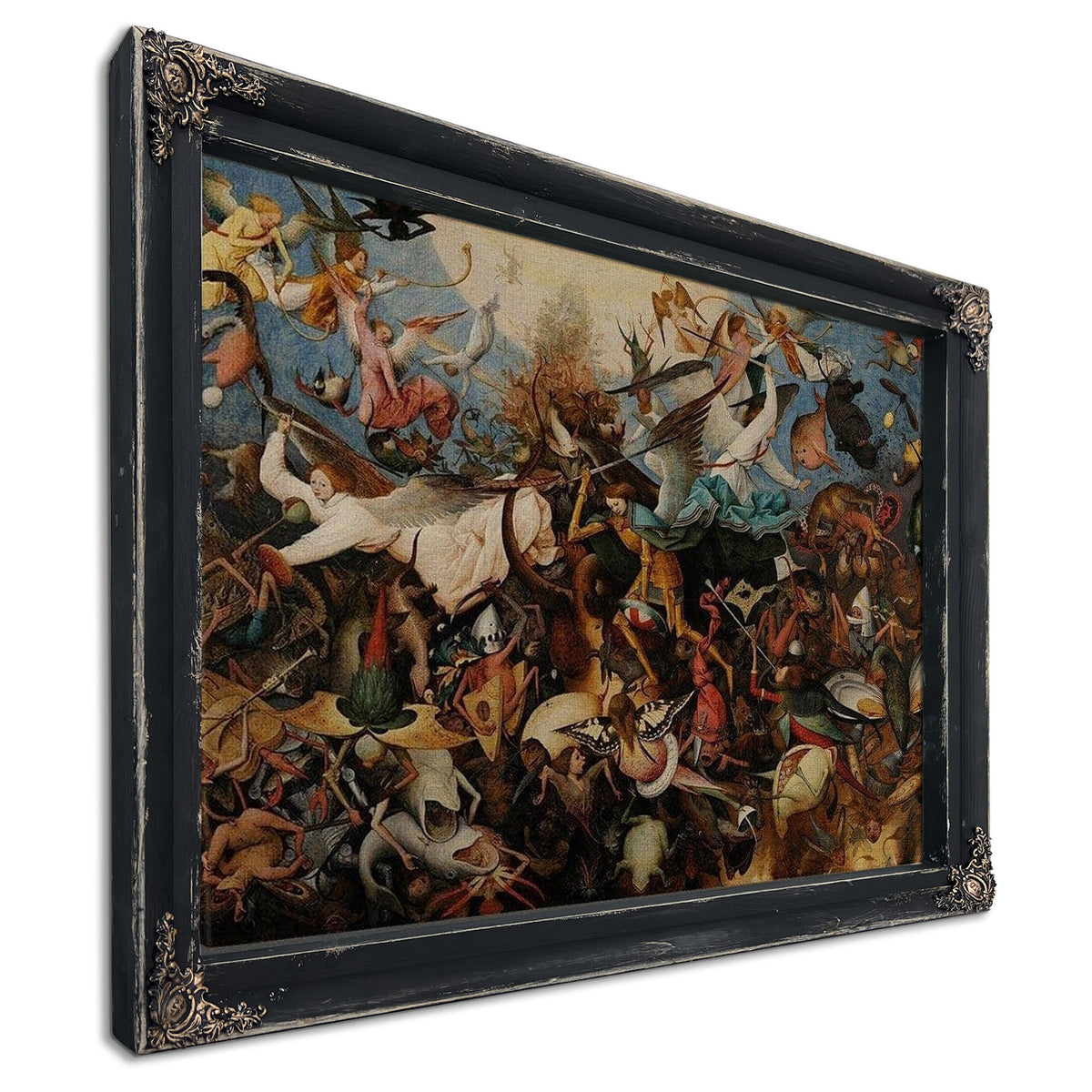 The Fall Of The Rebel Angels 1562 117X162Cm Royal Museums Of Fine Arts In Belgium By The Elder