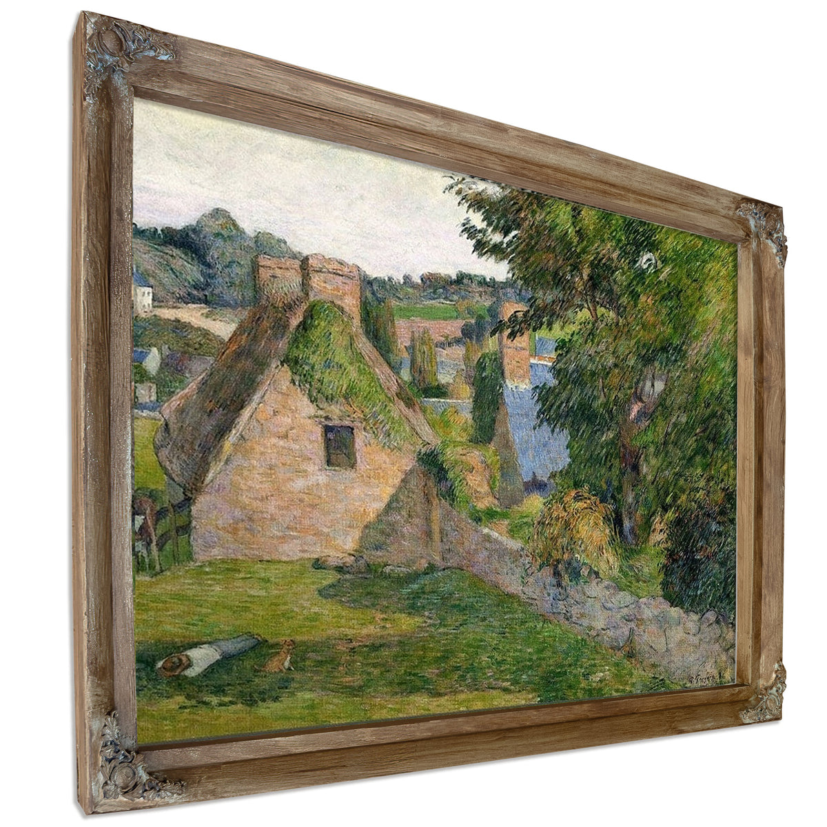 The Field Of Derout Lollichon By Paul Gauguin