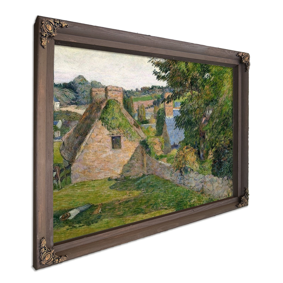 The Field Of Derout Lollichon By Paul Gauguin