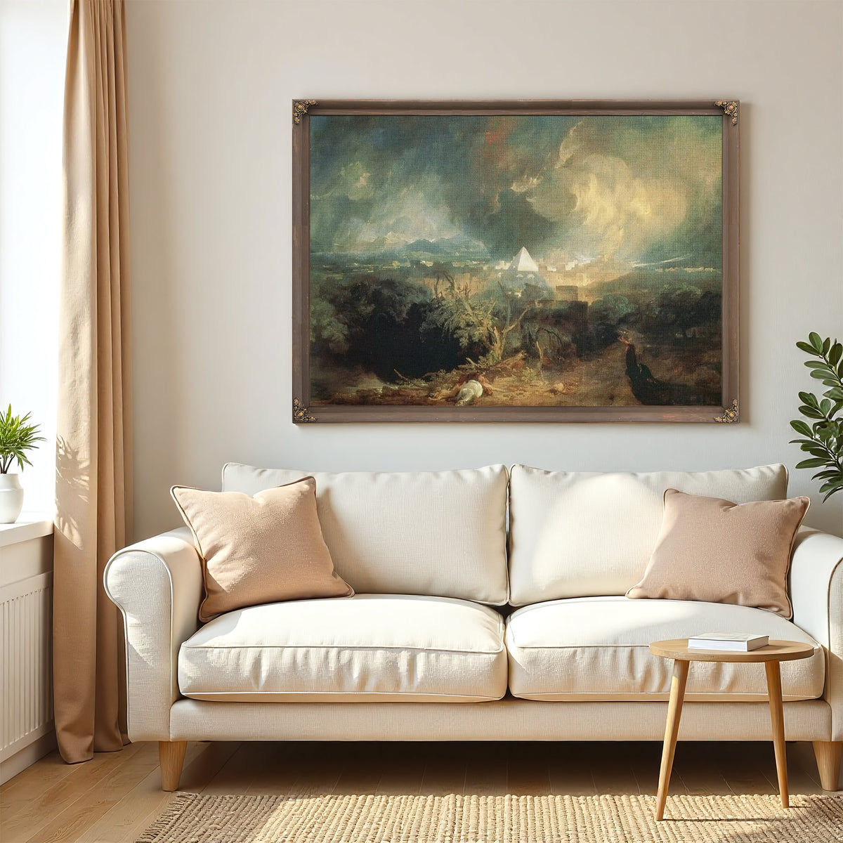The Fifth Plague Of Egypt By Jwm Turner