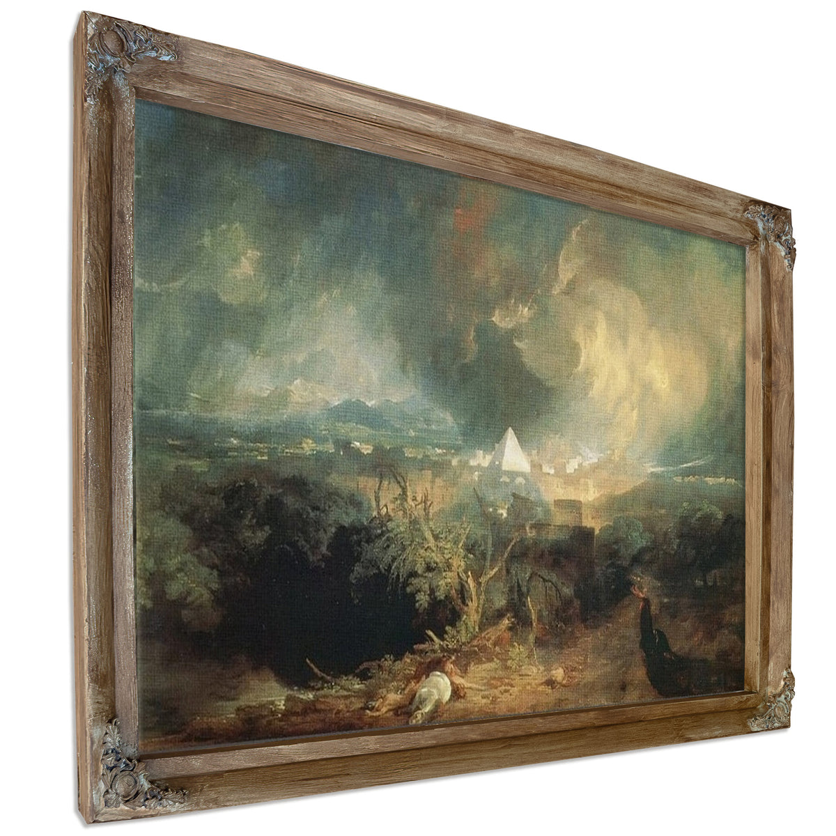 The Fifth Plague Of Egypt By Jwm Turner