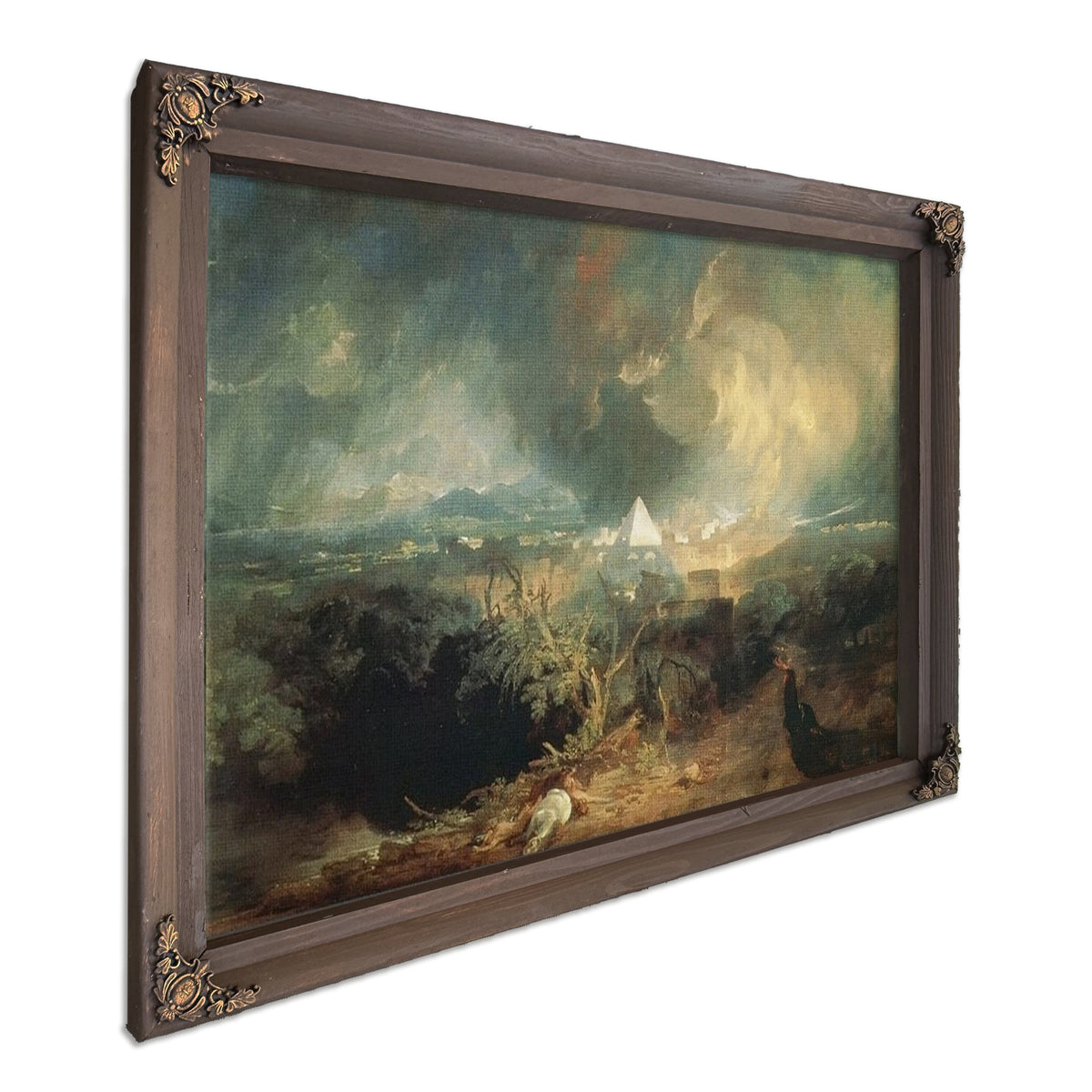 The Fifth Plague Of Egypt By Jwm Turner