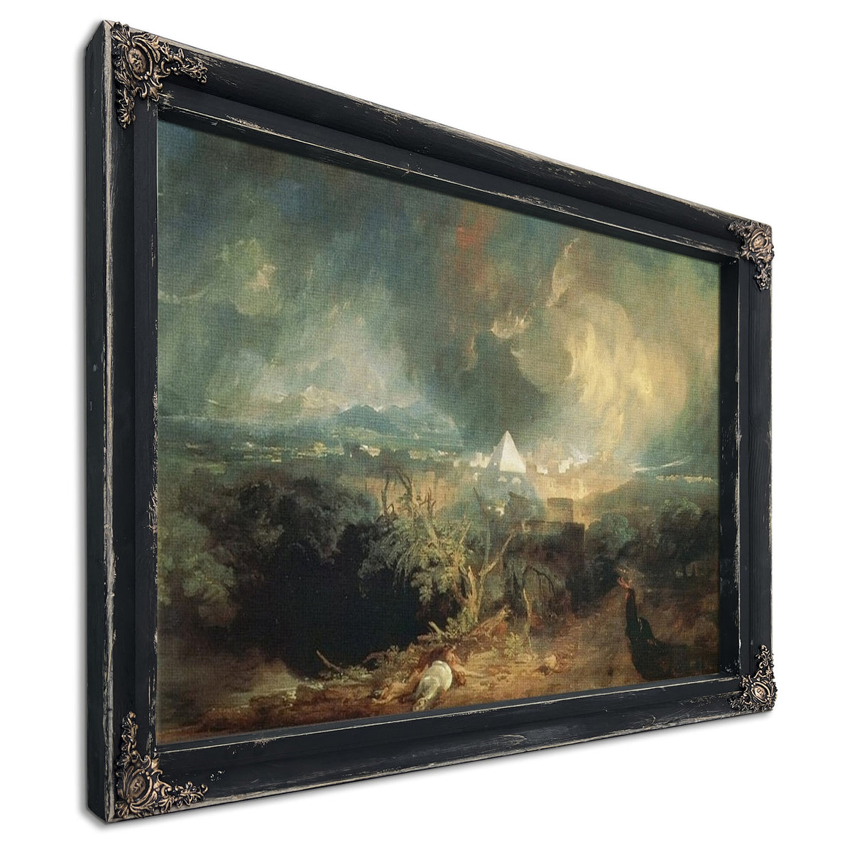 The Fifth Plague Of Egypt By Jwm Turner
