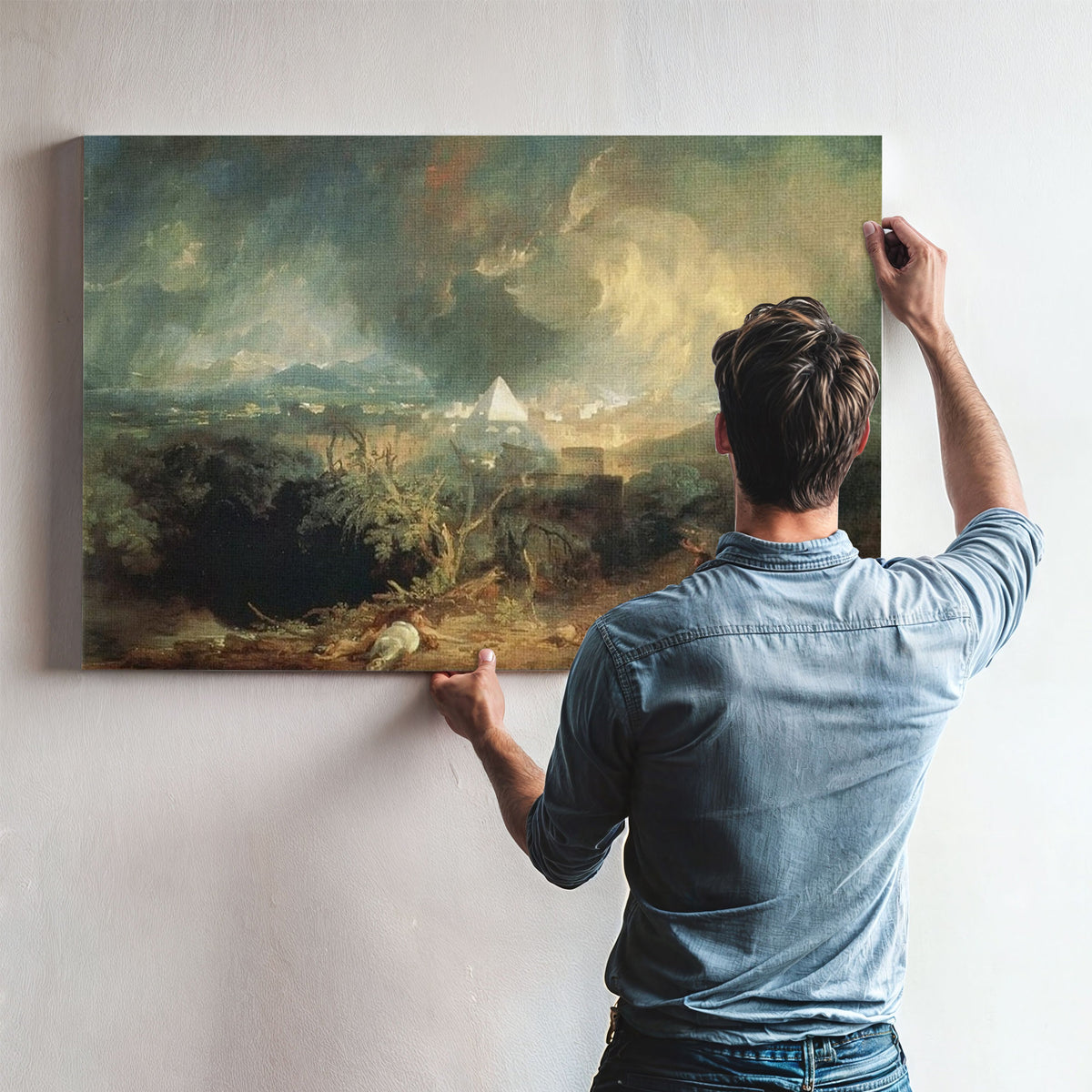 The Fifth Plague Of Egypt By Jwm Turner