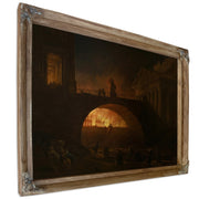 The Fire Of Rome by Hubert Robert
