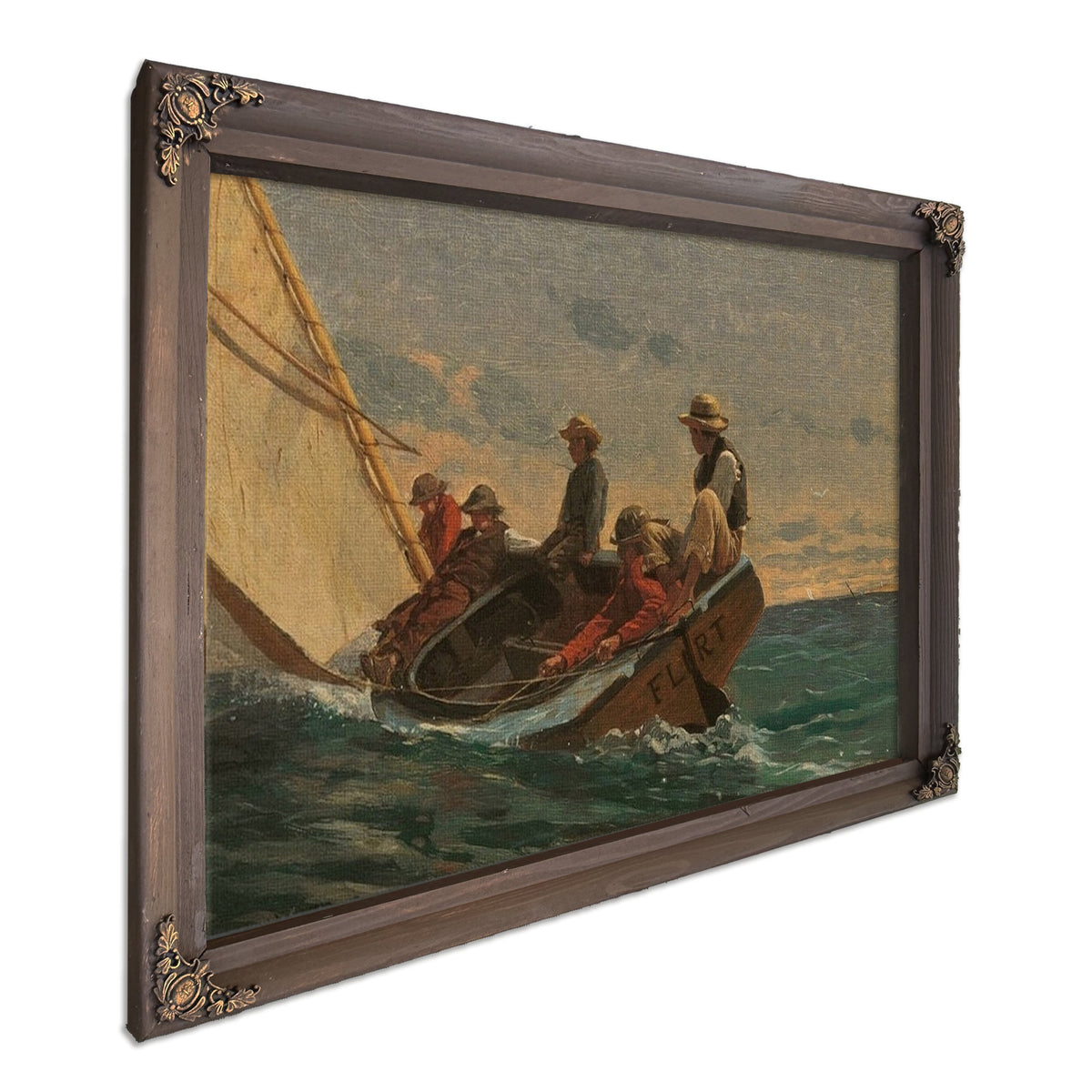 The Flirt By Winslow Homer