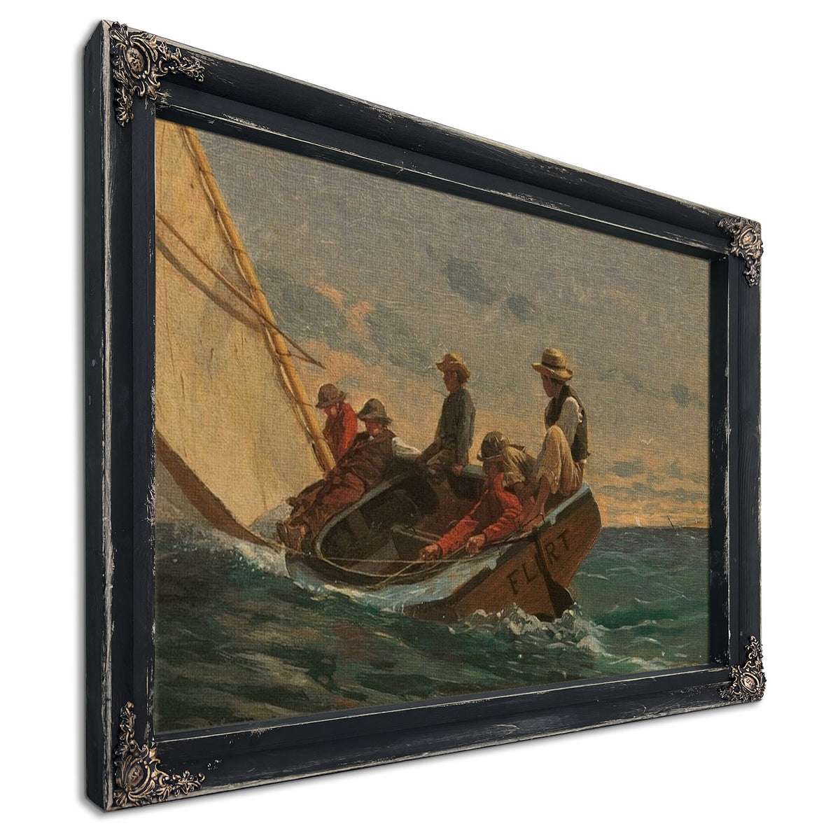 The Flirt By Winslow Homer