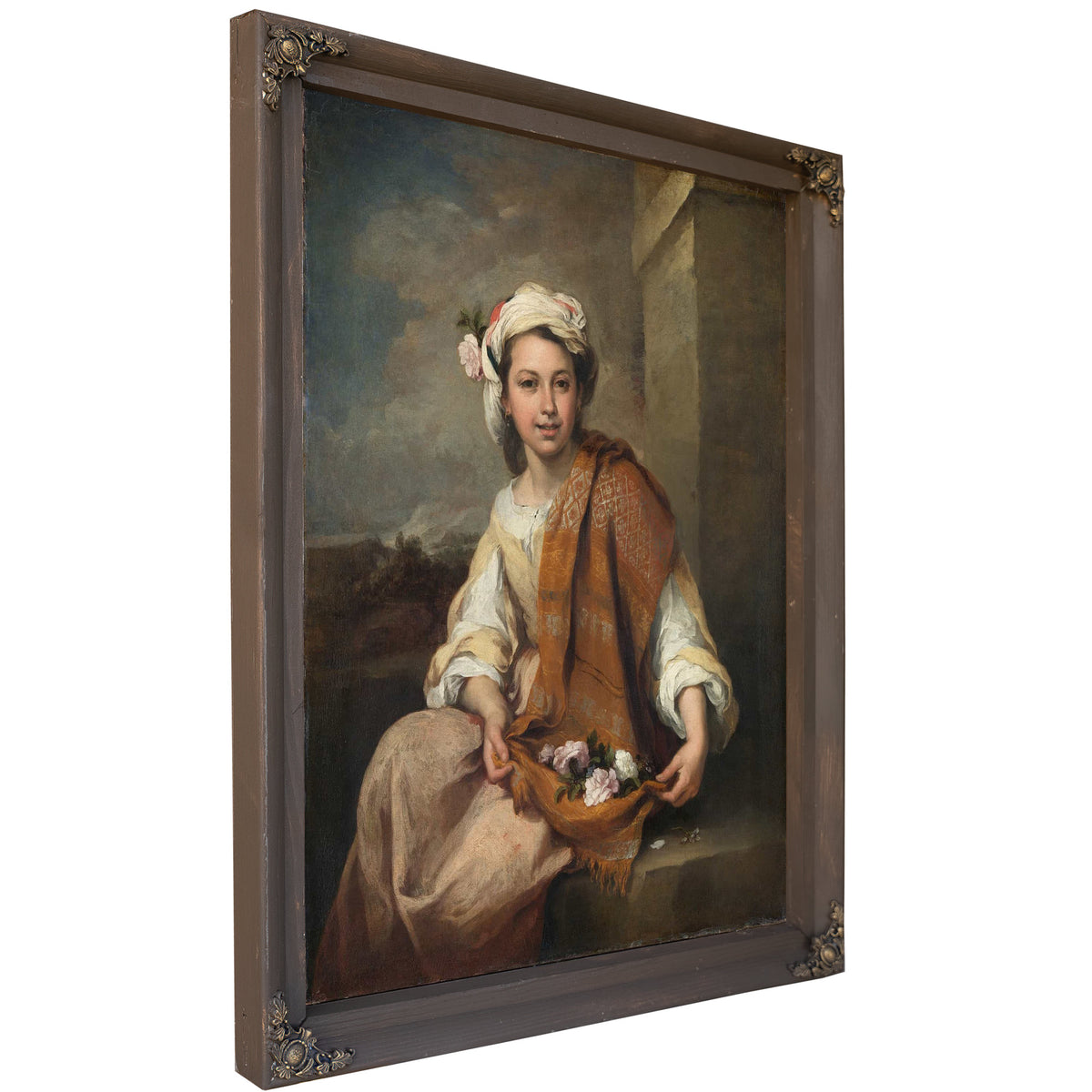 The Flower Girl by Bartolome Esteban Murillo