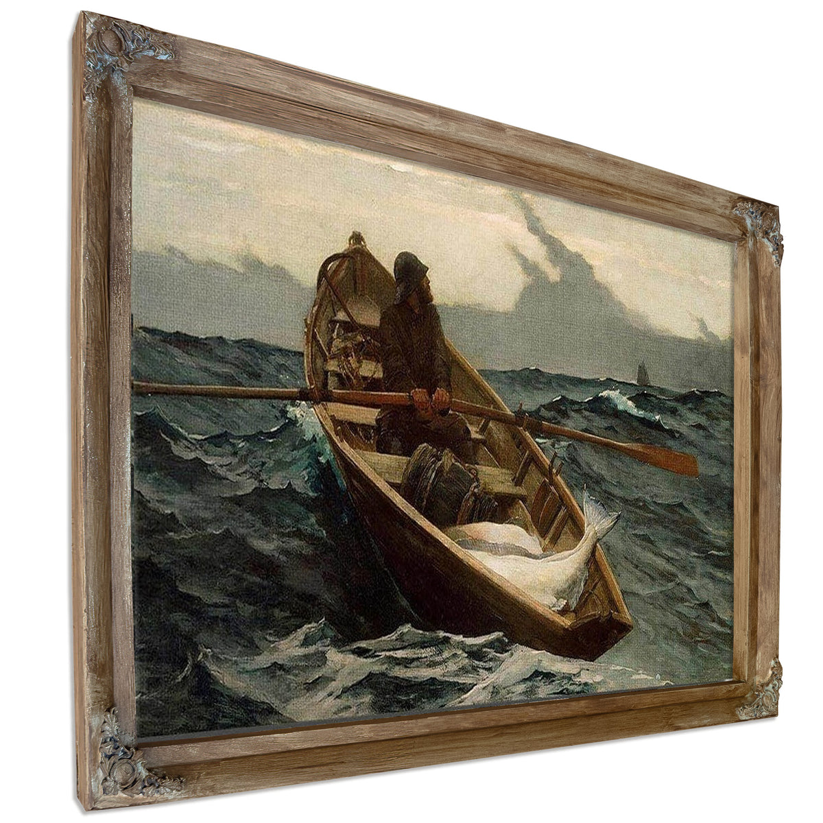 The Fog Warning By Winslow Homer