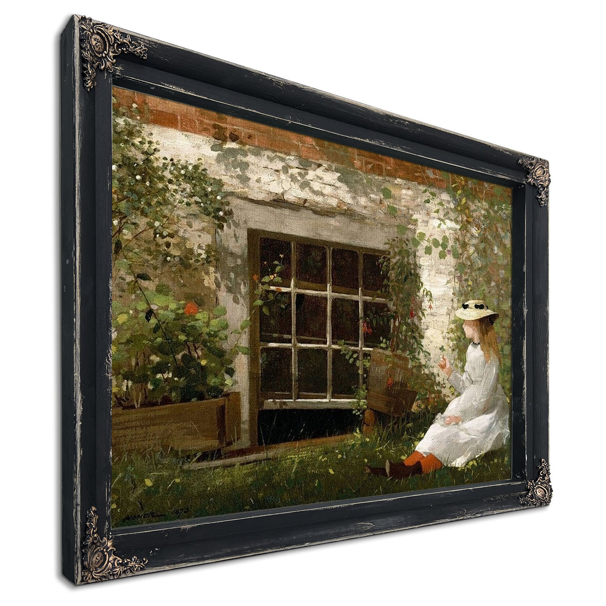 The Four Leaf Clover By Winslow Homer