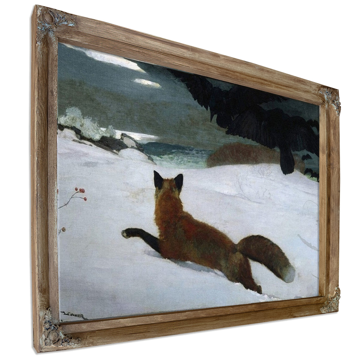 The Fox Hunt By Winslow Homer