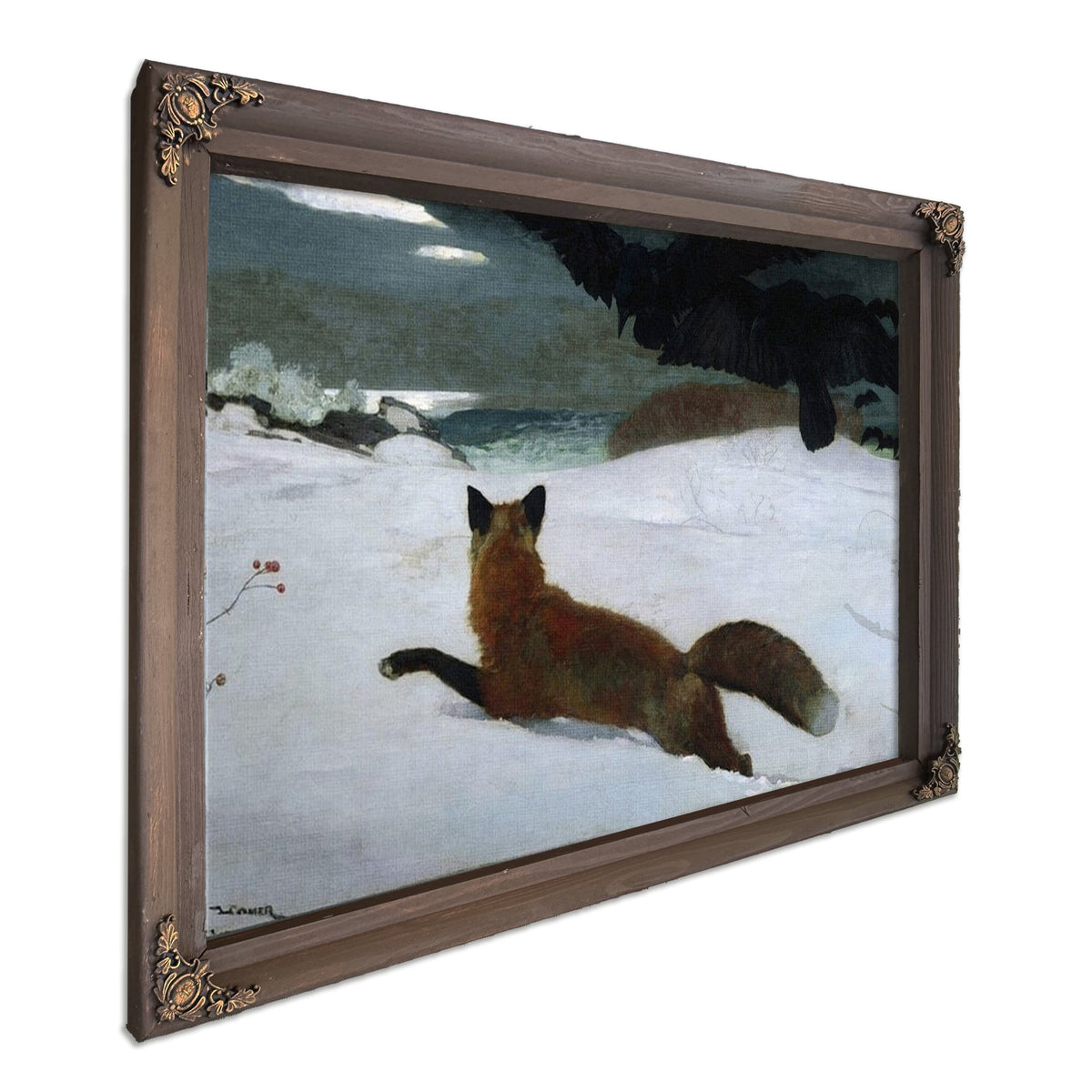 The Fox Hunt By Winslow Homer