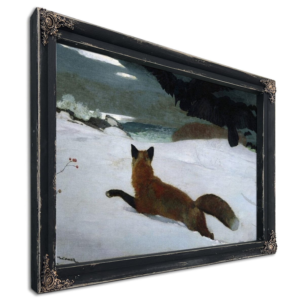 The Fox Hunt By Winslow Homer