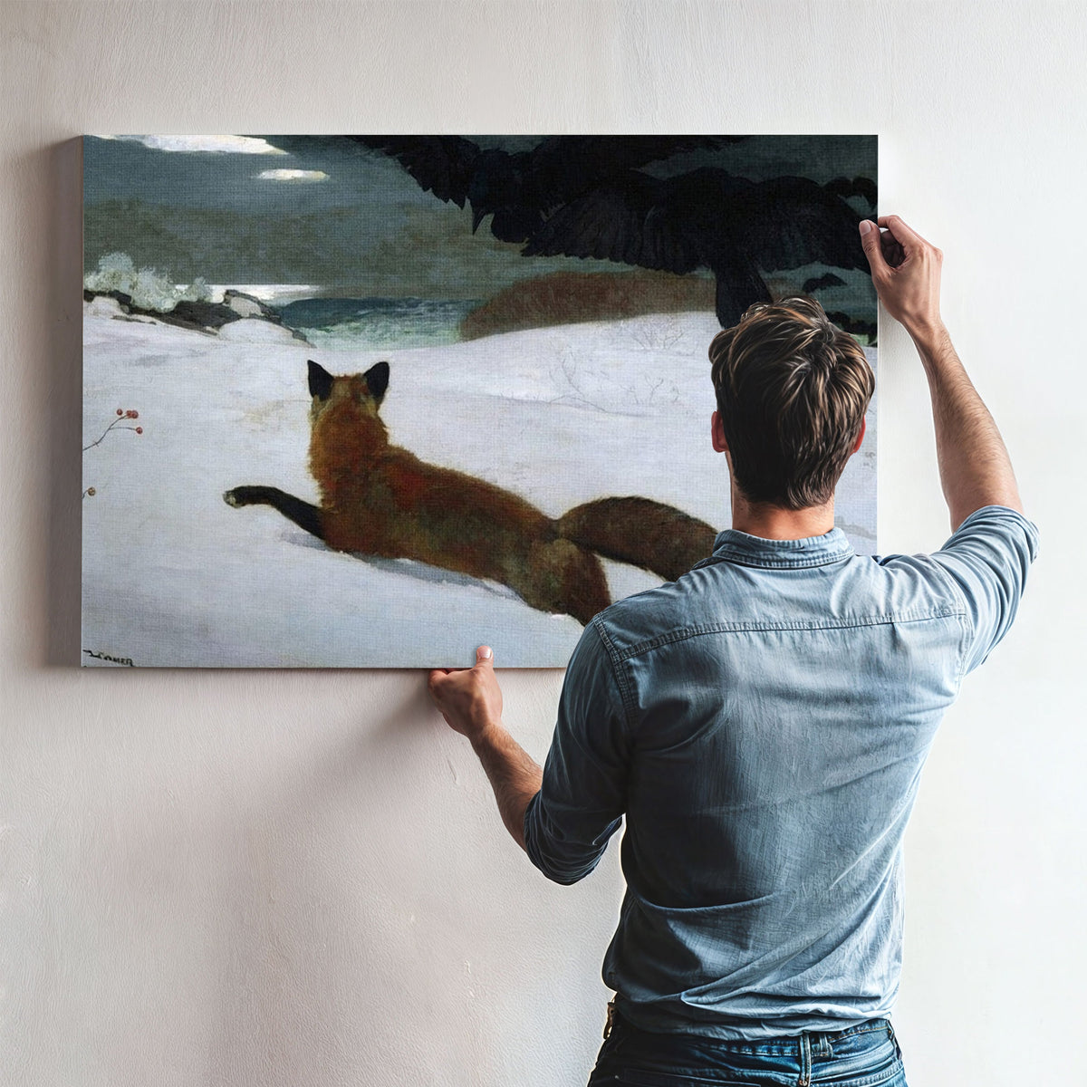 The Fox Hunt By Winslow Homer