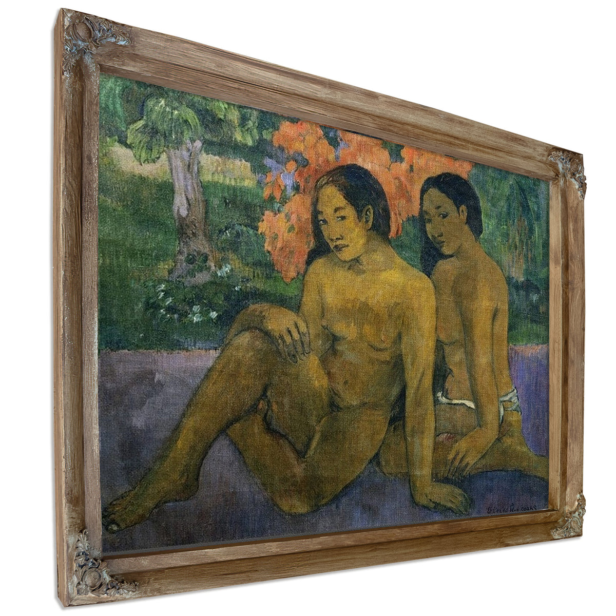 The Gold Of Their Bodies By Eugene Henri Paul Gauguin