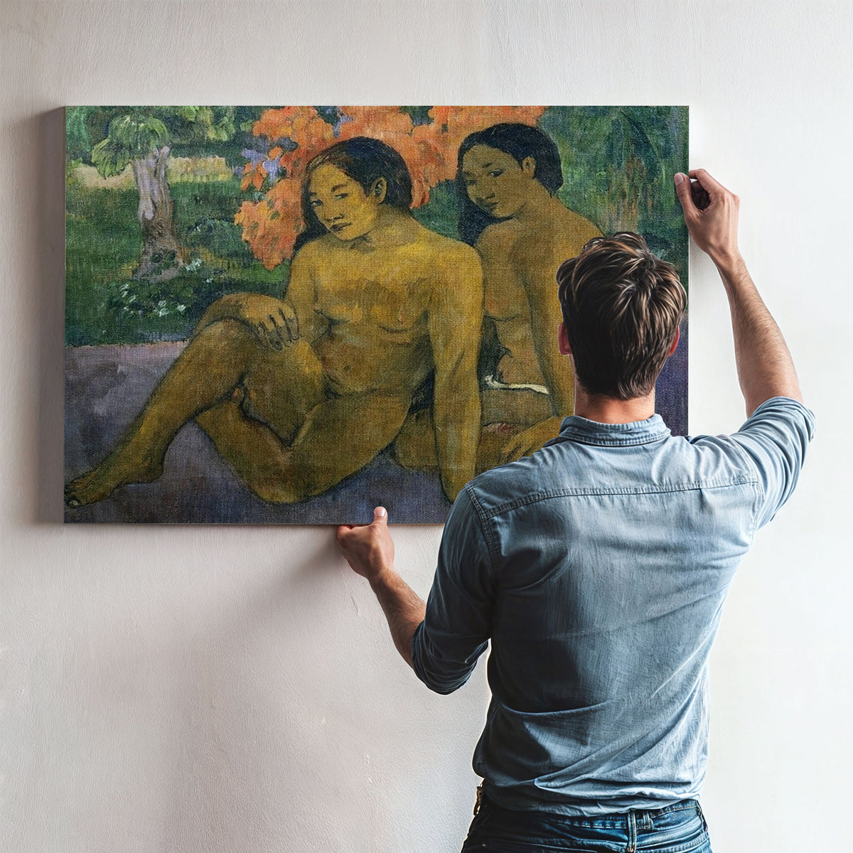 The Gold Of Their Bodies By Eugene Henri Paul Gauguin