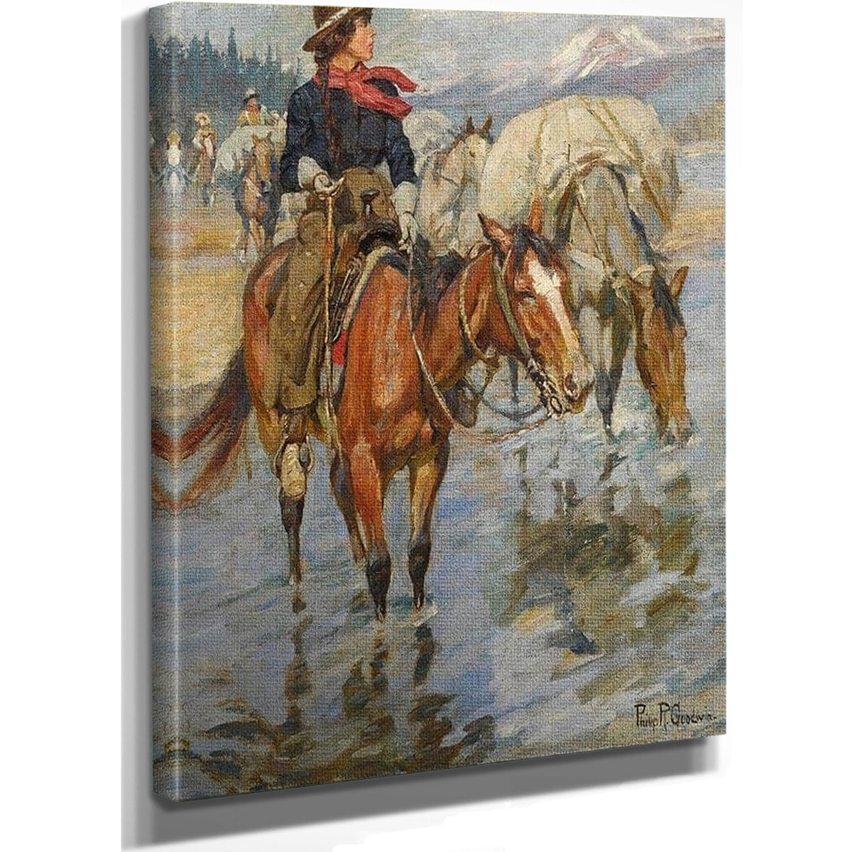 The Golden Girl Of The West By Philip R.